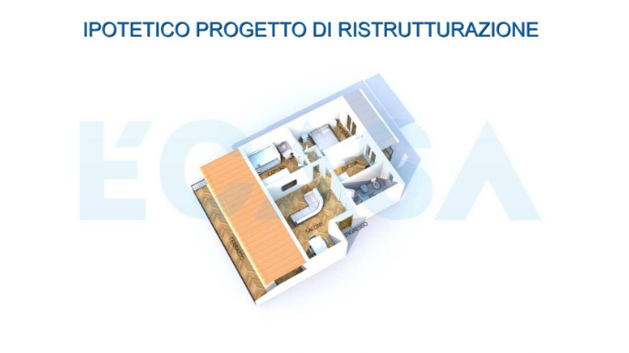 Progetto di ristrutturazione in 3D