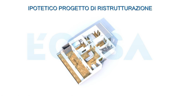 Progetto di ristrutturazione in 3D