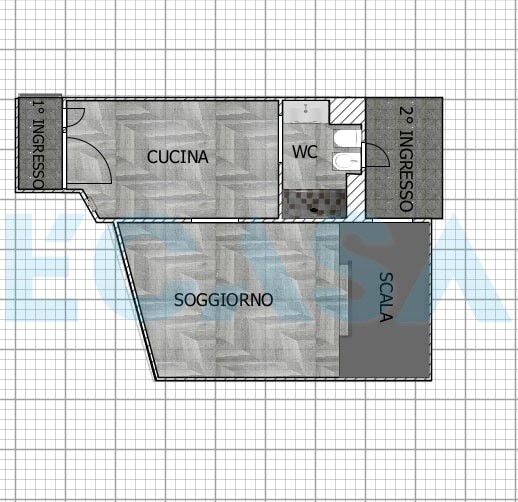 Planimetria 2D piano terra