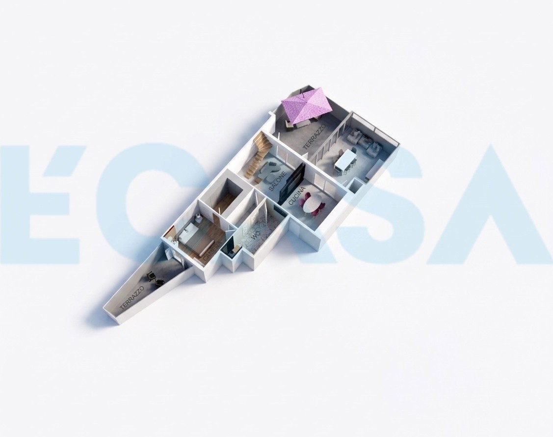 Planimetria 3D piano terra