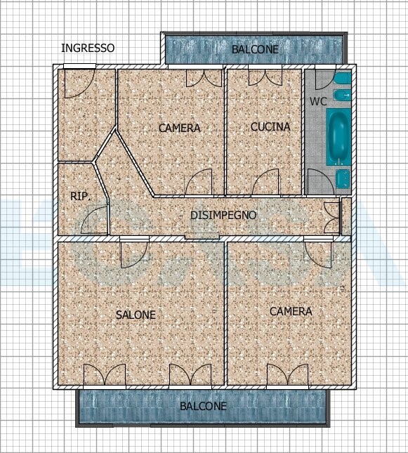 Planimetria 2D Stato attuale